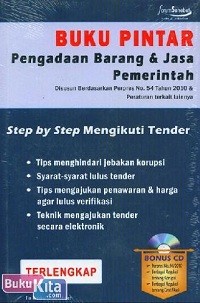 Buku Pintar Pengadaan Barang & Jasa Pemerintah