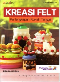 Kreasi Felt : Perlengkapan Rumah Tangga