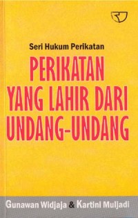 Perikatan yang lahir dari Undang-undang