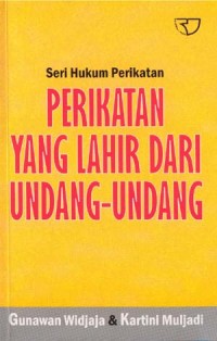 Perikatan yang lahir dari Undang-undang