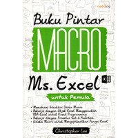 Buku Pintar Macro Microsoft Office Excel