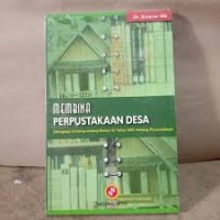 Membina Perpustakaan Desa