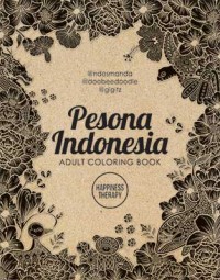 Pesona Indonesia Adult Coloring Book