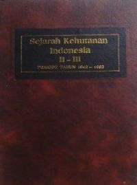 Sejarah Kehutanan Indonesia II-III Periode Tahun 1942-1983